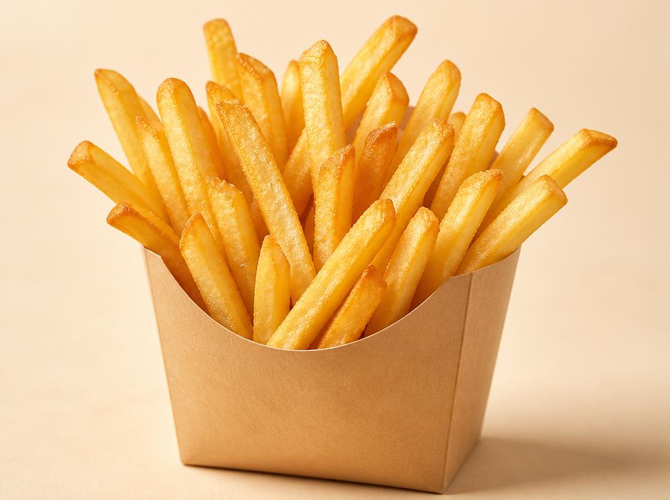Crispy Fries — Golden-cut fries, lightly salted